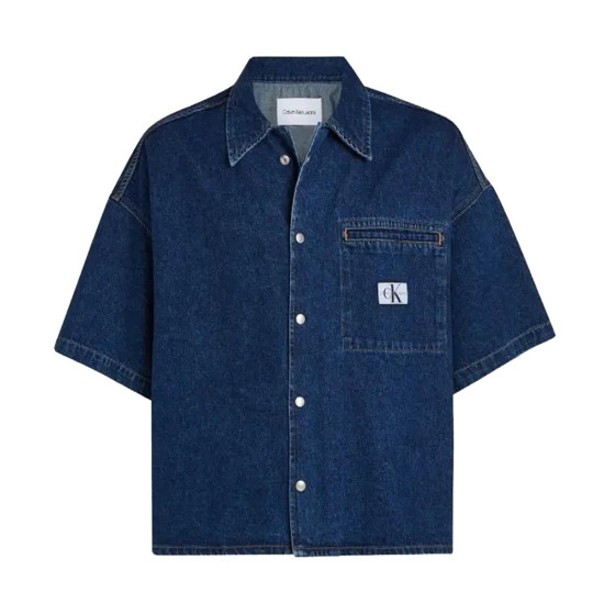 Calvin Klein Ανδρικό πουκάμισο Relaxed Short Sleeve Shirt